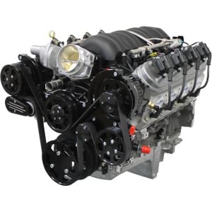 BluePrint Engines Chevy LS 376 C.I.D. 530 HP EFI LS3-Style Long Block Crate Engines PSLS3760CTFKB