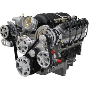 BluePrint Engines Chevy LS 376 C.I.D. 530 HP EFI Retrofit Fully Dressed Long Block Crate Engines PSLS3760CTFK