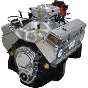 BluePrint Engines GM 355 C.I.D. 390 HP Dressed Fuel Injected Long Block Crate Engines BP35513CTF1
