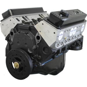 BluePrint Engines GM 383 C.I.D. 375 HP Stroker Base Long Block Crate Engines with Aluminum Heads BP38350CT1