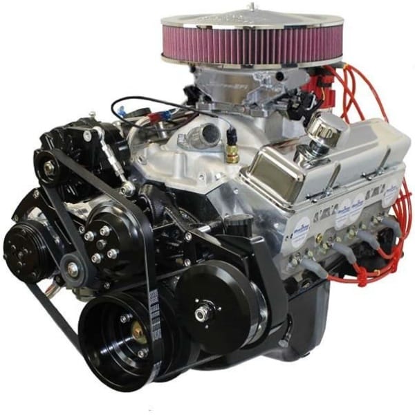 Blueprint Engines Gm 383 C.i.d. 436 Hp Dressed Stroker Long Blocks With Fuel Injection Bp38318Ctfdk