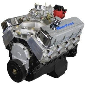 BluePrint Engines GM 454 C.I.D. 460 HP Cruiser Dressed Long Block Crate Engines BP454CTC