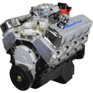 BluePrint Engines GM 454 C.I.D. 460 HP Cruiser Dressed Long Block Crate Engines with Fuel Injection BP454CTF