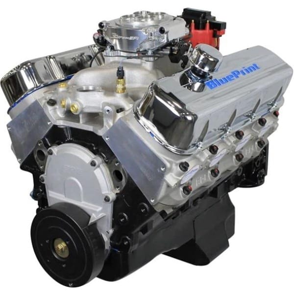 Blueprint Engines Gm 454 C.i.d. 460 Hp Cruiser Dressed Long Block Crate Engines With Fuel Injection Bp454Ctf