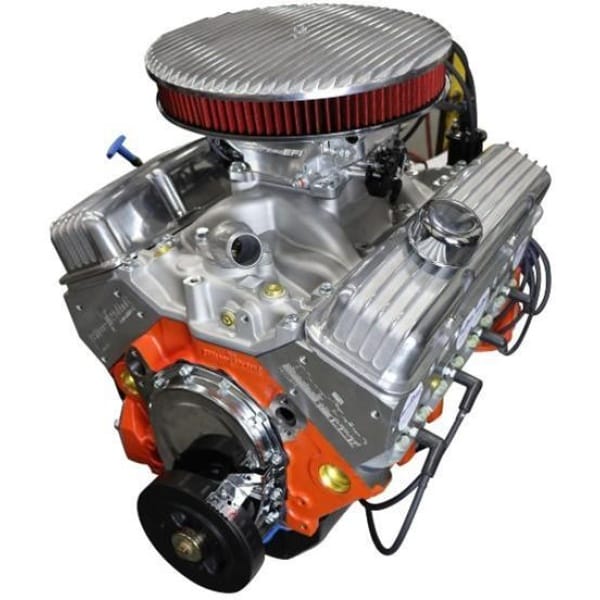 Blueprint Engines Low Profile Gm 383 C.i.d. 436 Hp Dressed Efi Long Block Crate Engines Bp38318Ctfv