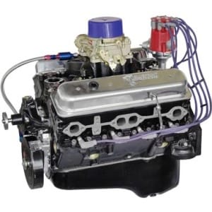 BluePrint Engines Marine GM 355 C.I.D. 365 HP Dressed Long Block Crate Engines with Cast Components MBP3550CTC