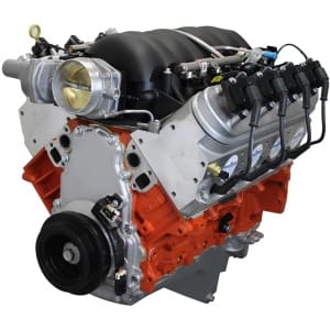 BluePrint Engines Pro Series Chevy LS 427 C.I.D. 625HP EFI Retrofit Dressed Long Block Crate Engines PSLS4272CTF