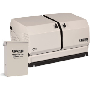 Champion 14kW aXis Home Standby Generator with 100 Amp Whole House Automatic Transfer Switch 100835 