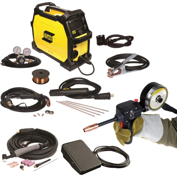 Esab Rebel Emp 215Ic Welder With Spoolgun And Foot Control 0558102240