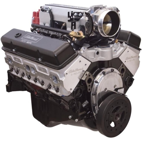 Edelbrock Performer Rpm E-Tec Pro-Flo Xt 4 350 C.i.d. 442 Hp Long Block Crate Engines 46913
