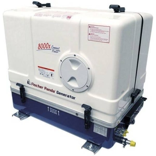 Fischer Panda 8000X Marine Generator Supersilenced 8 Kva