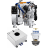 Phasor k2-4.5pmg-kit Marine Generator Includes Fuel Tank and Filter 4.5 KW 60 Hz - Ignition Protected