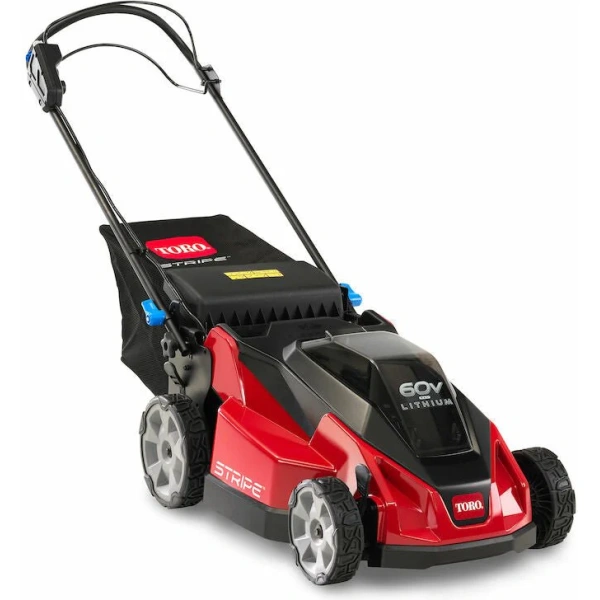 Toro 21 In. Stripe 60V Battery Rwd, Hw, Super Bagger (5.0Ah) (21620)