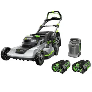 EGO 21 Inch Self-Propelled Mower Touch Drive with 4.0Ah Battery 2pk & Rapid Charger